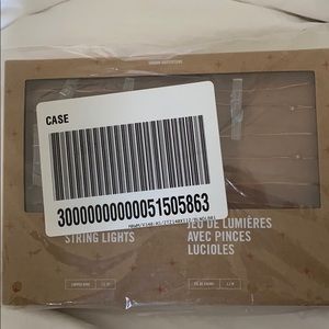 urban outfitters firefly clip string lights:)